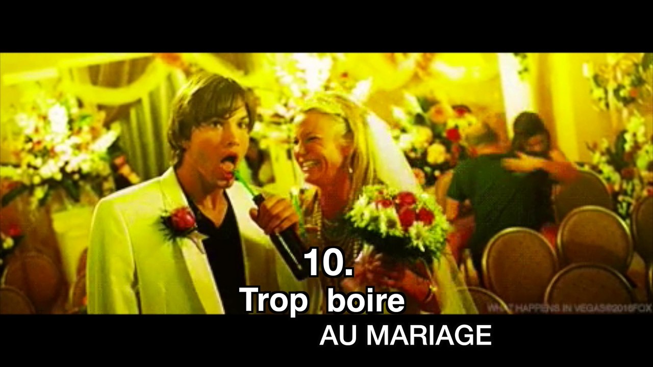 Top 10 des choses à ne jamais faire à un mariage pour ne pas passer pour un malade !