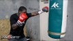Andre Berto looking sharp, powerful and fast on bag ahead of potential Shawn Porter fight