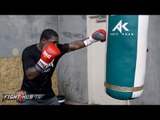 Andre Berto looking sharp, powerful and fast on bag ahead of potential Shawn Porter fight