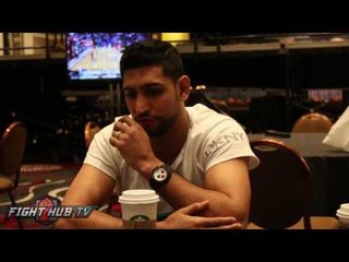 Amir Khan "Garcia is a harder fight than Kell Brook! I have unfinished business w/him!"
