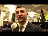 Carl Froch feels Golovkin is too much for Jacobs, too big for Canelo & needs to fight Andre Ward