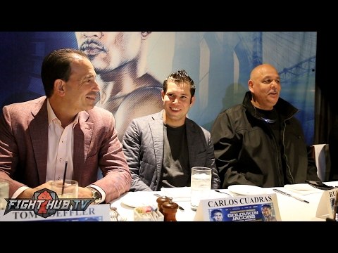 Carlos Cuadras vs. David Carmona - Cuadras' Full Los Angles Media Roundtable