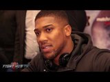 Anthony Joshua feels either him or Wladimir Klitschko will get knocked out!
