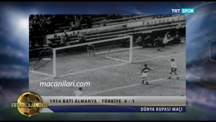 Télécharger la video: [HD] 17.06.1954 - 1954 World Cup Group 2 Matchday 1 West Germany 4-1 Turkey - Batı Almanya 4-1 Türkiye