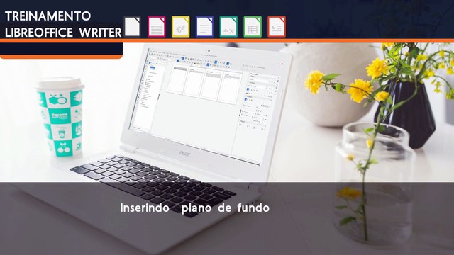 019 - LibreOffice - Inserindo plano de fundo no Impress