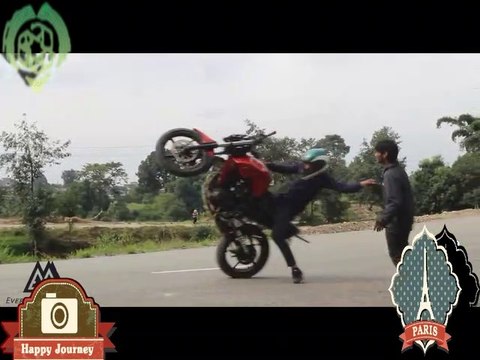 BIKE STUNT VIDEO 2017 Indian boys do the insane crazy thrilling stunts