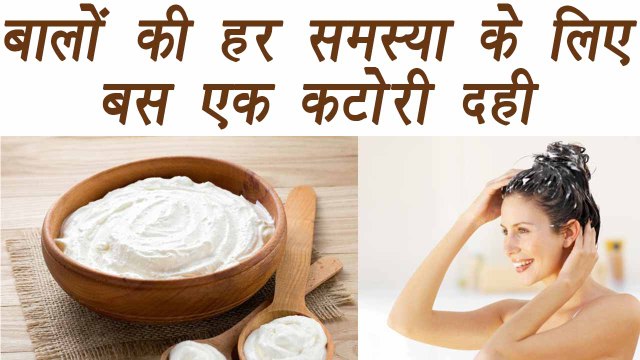 Yogurt, Curd, दही for healthy hairs | बालों की हर समस्या के लिए बस एक कटोरी दही | Boldsky