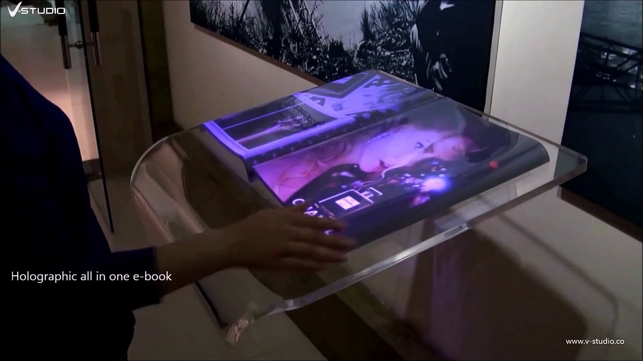 V-studio e book screen