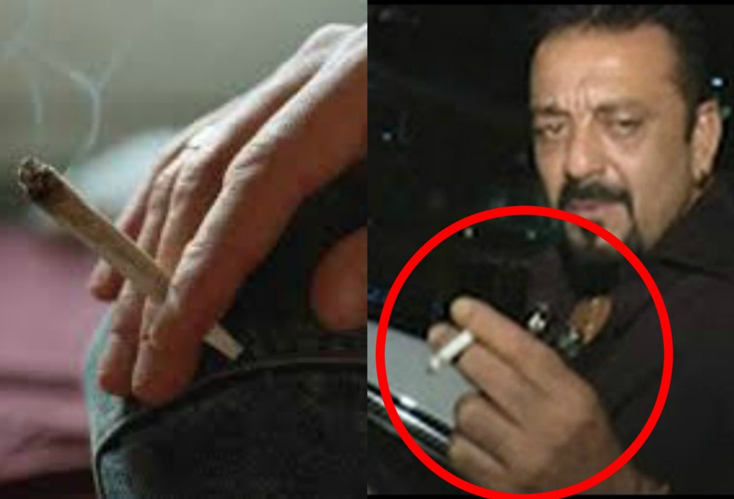 Sanjay Dutt Smoking In Front Of Everyone Caught In Camera