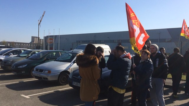 Une cinquantaine de salariés en grève aux Salaisons celtiques