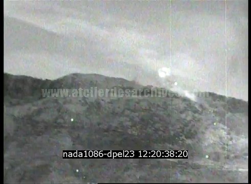 bombardement des positions allemands menton