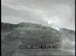 bombardement des positions allemands menton