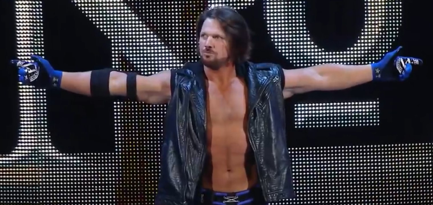 WWE - AJ Styles entra en el Royal Rumble Match 2016