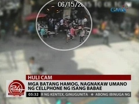 24 Oras: Pagnanakaw ng ilang batang hamog, na-huli cam