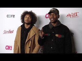 Los Rakas 2017 OK! Pre-Grammy Event Red Carpet