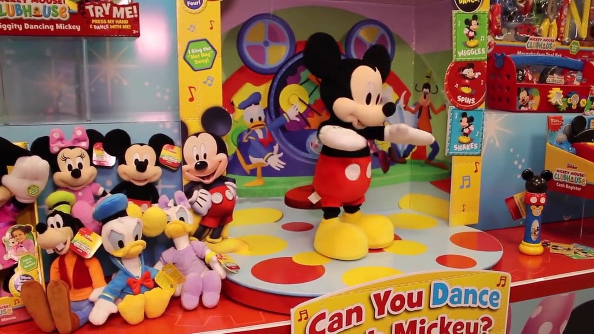 Dancing mickey deals mouse toy