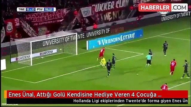 Enes Ünal, Attığı Golü Kendisine Hediye Veren 4 Çocuğa Armağan Etti