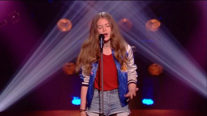 Amelie - Writings on the wall - The Voice Kids Holland 2017 - The Blind Auditions