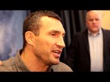 Wladimir Klitschko wants a fighters union for boxers 