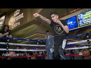 Frampton vs. Santa Cruz 2- Leo Santa Cruz's Grand Arrival & Media Workout