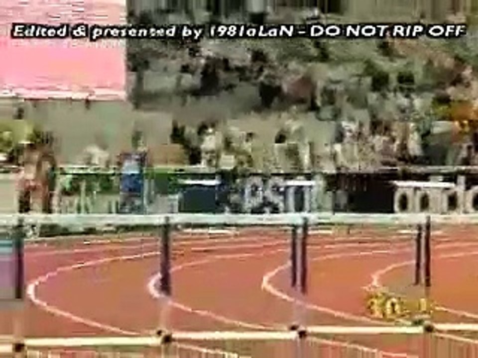 Stéphane Diagana champion du monde du 400m haies