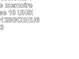 Lexar Professional 128 Go Carte mémoire SDXC Classe 10 UHSI U3 633x LSD128GCBEU633