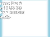 Carte Mémoire SDXC SanDisk Extreme Pro 64 Go Classe 10 U3 SDSDXPA064GFFP Emballage