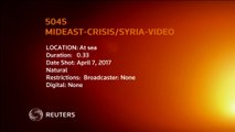 EUA lançam dezenas de mísseis contra o regime de Bashar al-Assad na Síria
