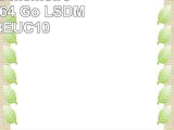 Lexar Carte mémoire microSDXC 64 Go  LSDMI64GABEUC10