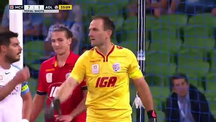 Cahill Fantastic Goal - Melbourne City vs Adelaide United  1-0   07.04.2017 (HD)