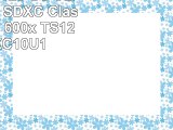 Transcend 128 Go Carte mémoire SDXC Classe 10 UHSI 600x TS128GSDXC10U1