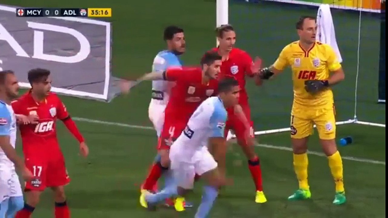 1-0 Tim Cahill Goal ● Melbourne City 1x0 Adelaide United ● Australian A League 07.04.2017