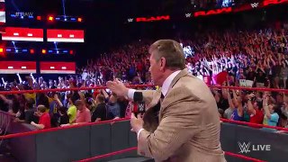 Mr. McMahon names Raw's new General Manager- Raw, April 3, 2017