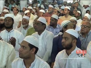 বায়তুল মুকাররমে ইমামতি করলেন মসজিদে নববীর ইমাম