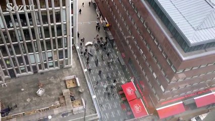 İsveç’te kamyonlu saldırı sonrası ilk görüntüler