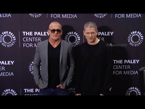 Wentworth Miller and Dominic Purcell Prison Break 2017 PaleyLive LA Spring Season