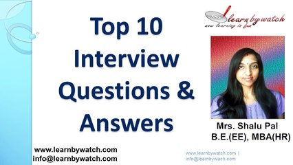 Top 10 Essential Interview Questions & Expert Answers 🤝
