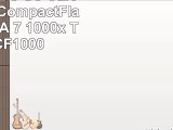 Transcend 16 Go Carte Mémoire CompactFlash CF UDMA 7 1000x TS16GCF1000