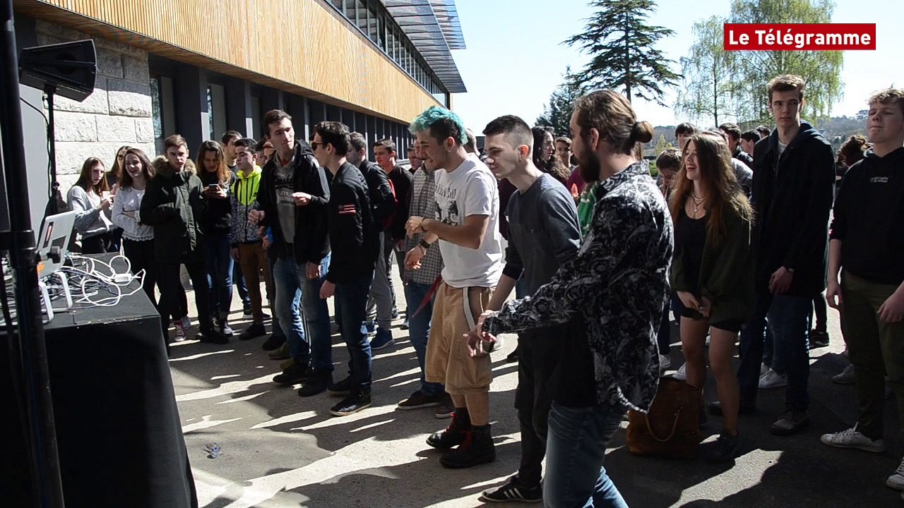 Morlaix. Panoramas au lycée Tristan Corbière