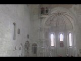 Camerino (MC) - Terremoto, lavori al Tempio di San Francesco (07.04.17)