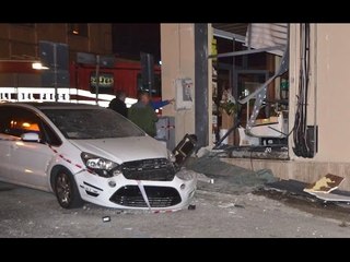 Lamezia (CZ) - Bomba contro panificio, fermati due ventenni (07.04.17)