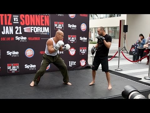Tito Ortiz's COMPLETE Final Media Workout video - Bellator 170 Ortiz vs. Sonnen