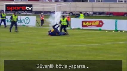 Güvenlik böyle yaparsa!