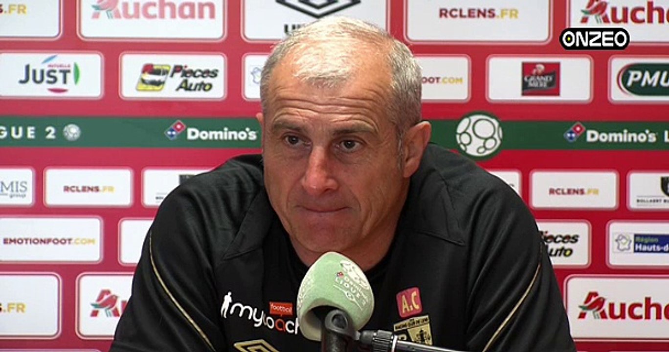 POINT PRESSE (RCL) : AVANT AJACCIO - LENS