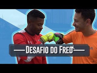 DESAFIO DE PÊNALTIS COM MICHEL BASTOS