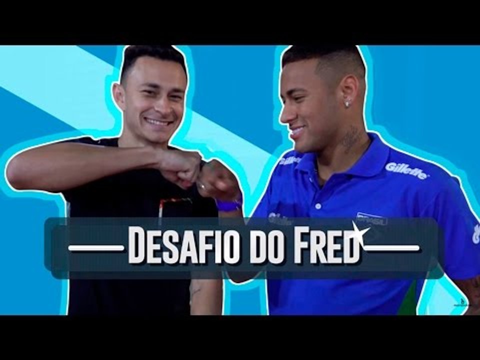 DESAFIO DO TRAVESSÃO COM NEYMAR