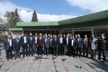 BAŞKAN ÇELİK, GÖNÜLLÜ KÜLTÜR TEŞEKKÜLLERİ'NİN YÖNETİCİLERİYLE BİR ARAYA GELDİ