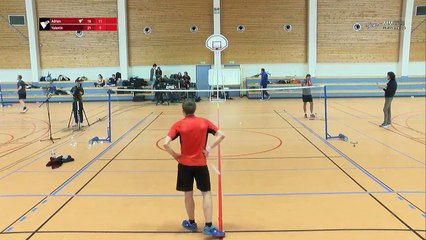 Championnat Badminton Hall sportive UTT
