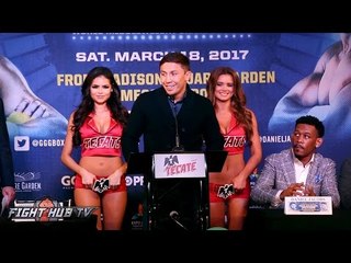 Gennady Golovkin vs. Daniel Jacobs Full Press Conference video - Los Angeles