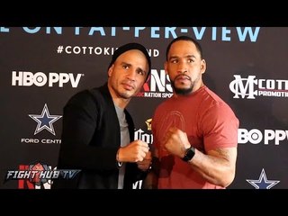 Miguel Cotto vs. James Kirkland Pose Off - Los Angeles, CA
